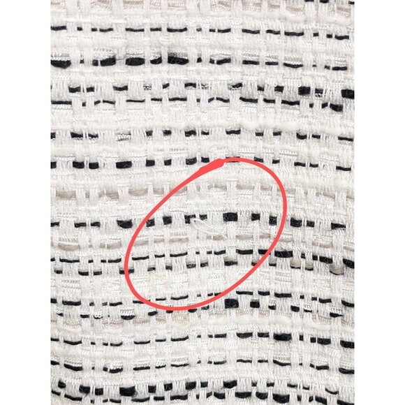 Karl Lagerfeld White and Black Striped Dress - Picture 8 of 8